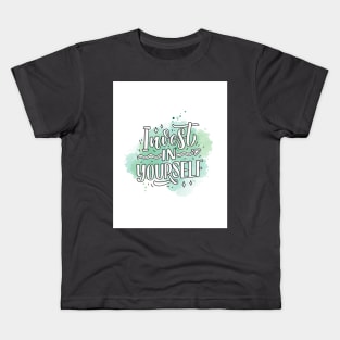 Invest in Yourself Graphic design Kids T-Shirt